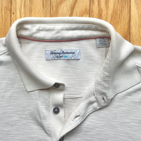 Tommy Bahama Island Zone Polo, Size L - Picture 4 of 14